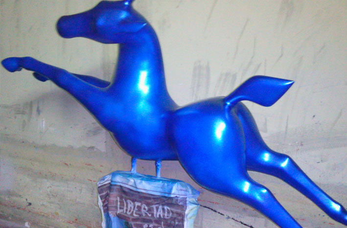 Revetec S.L artículo de decoración en forma de caballo